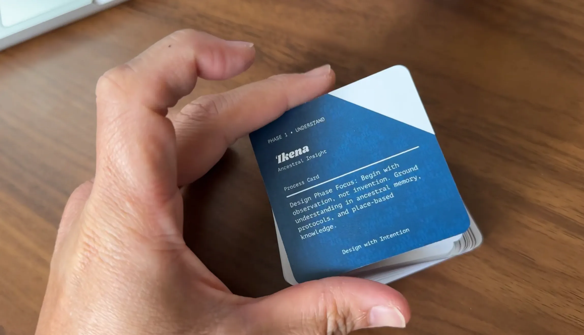 Kahua: An ʻŌiwi Design Thinking Card Deck — How It Works